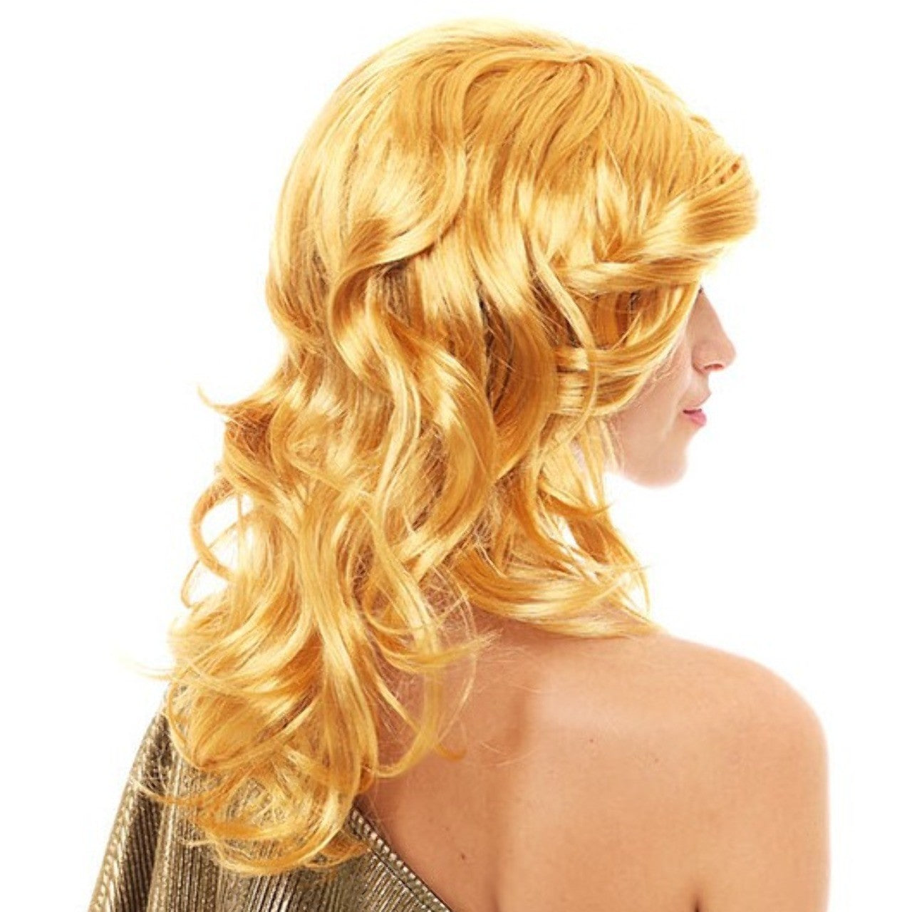 Disco Perücke blond