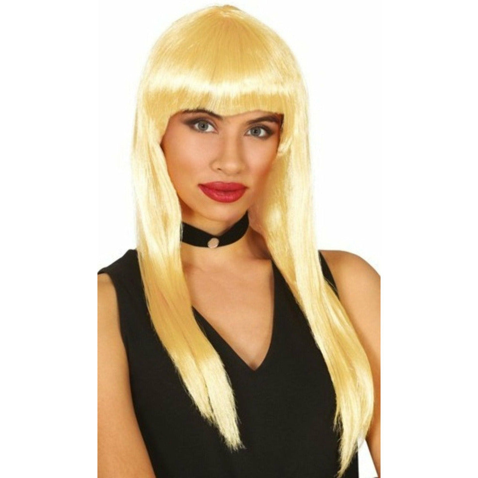 Peluca Rubia Melena Eco | Don Disfraz