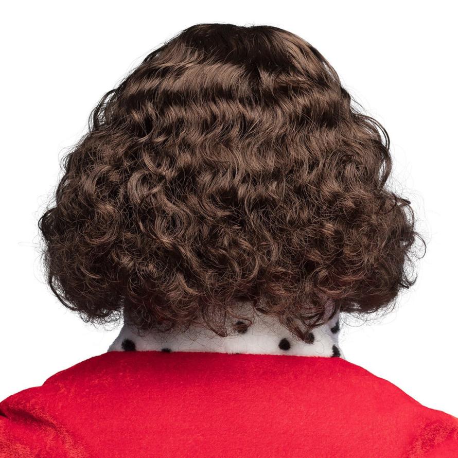 Kurze Königsperücke und Bart