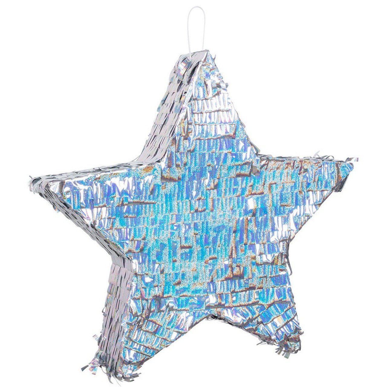 Silberne Stern-Pinata