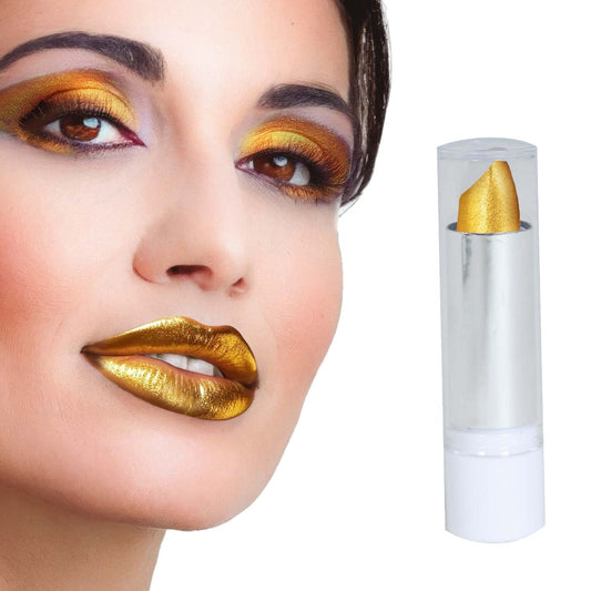 Goldener Lippenstift