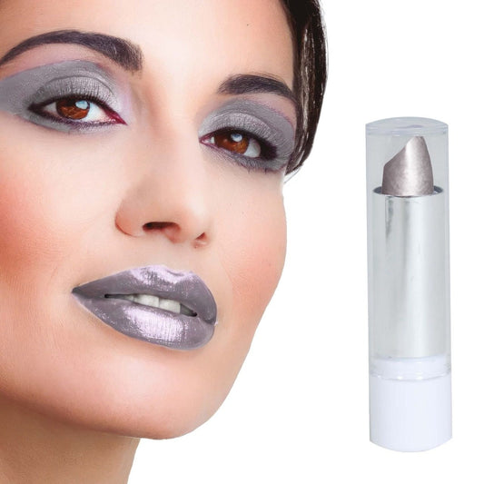 Silberner Lippenstift