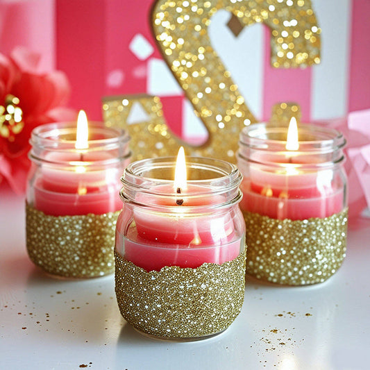 Goldene-Glitzer biologisch abbaubar