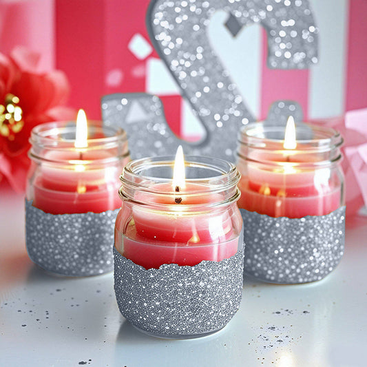 Silber-Glitzer biologisch abbaubar