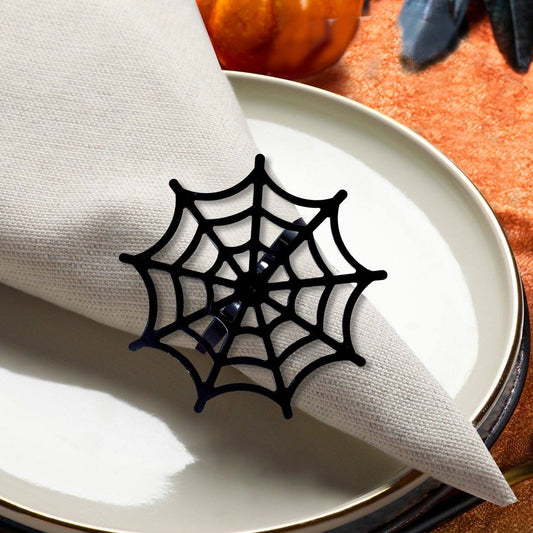 Metall-Serviettenhalter mit Spinnennetz-Design