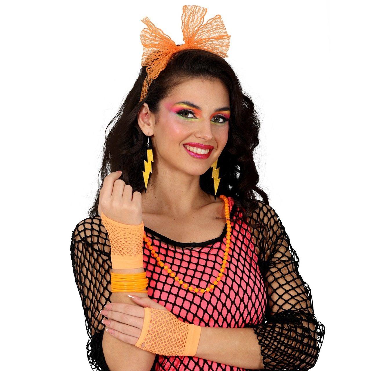 80er Jahre Orange Set