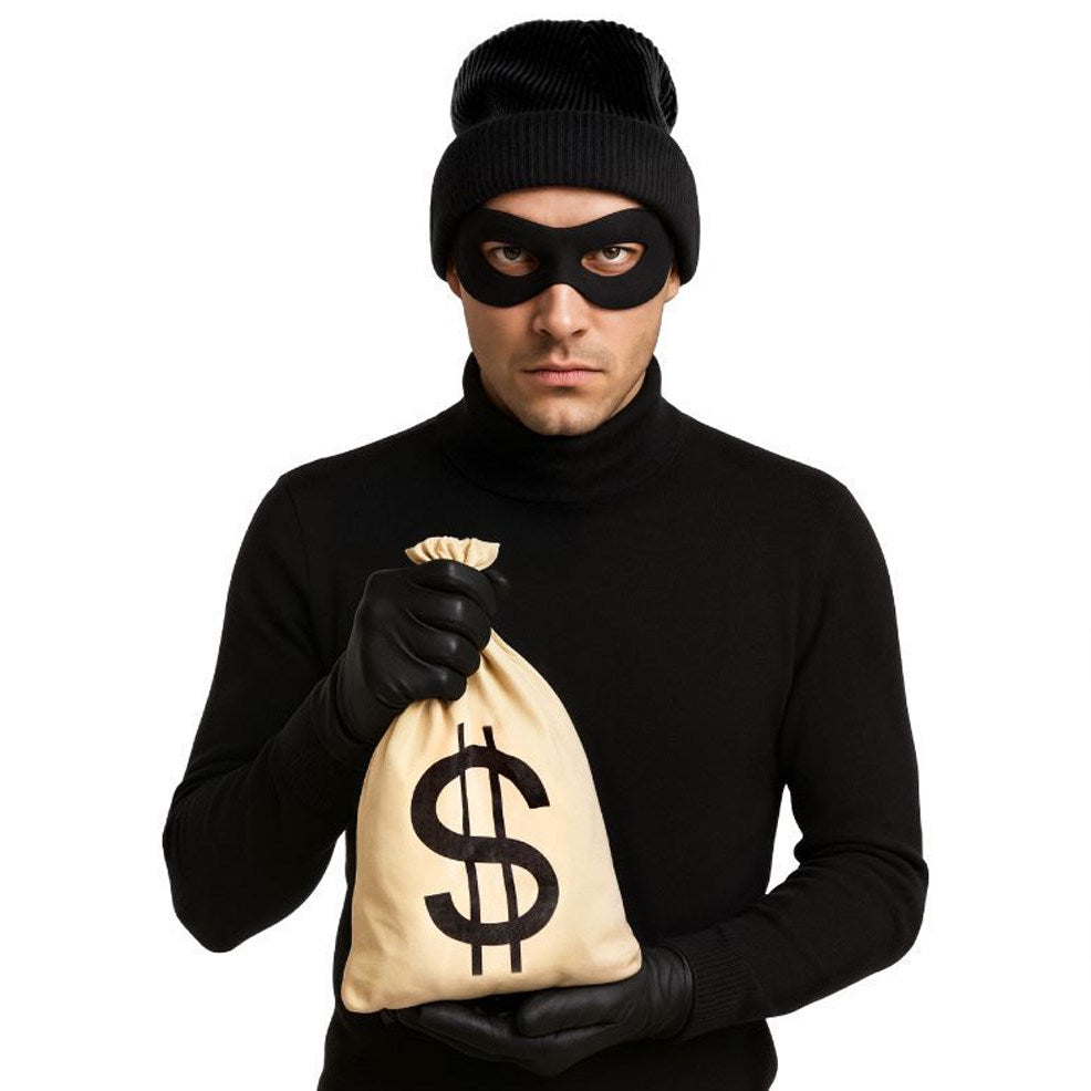 Diebes-Set mit Sturmhaube