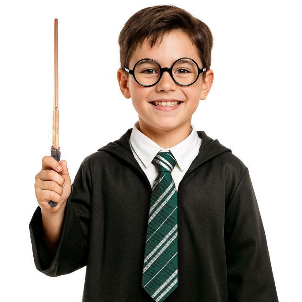 Slytherin-Zauberer-Set für Kinder