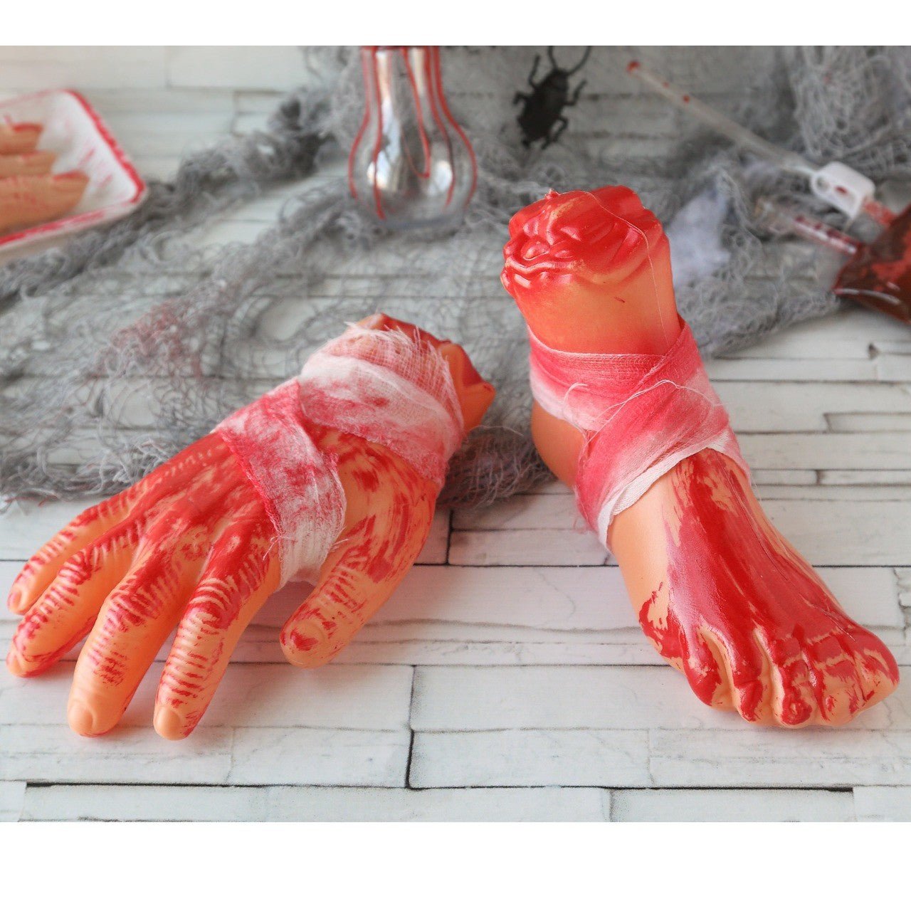 Set Hand und Fuß amputiert