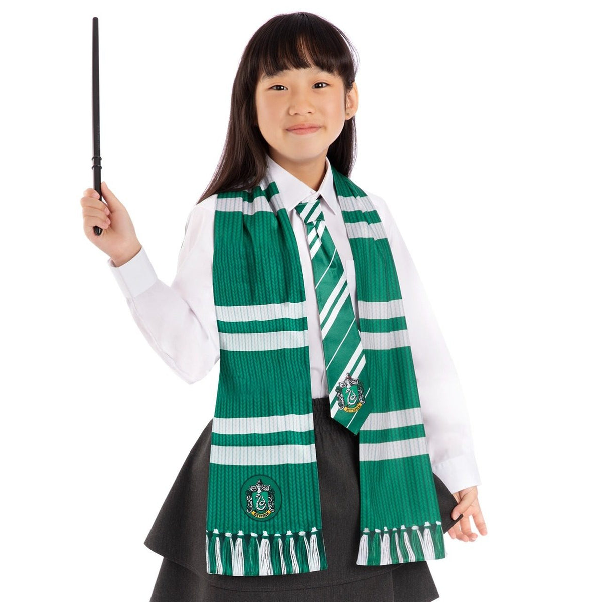 Slytherin Harry Potter™ Set für Kinder