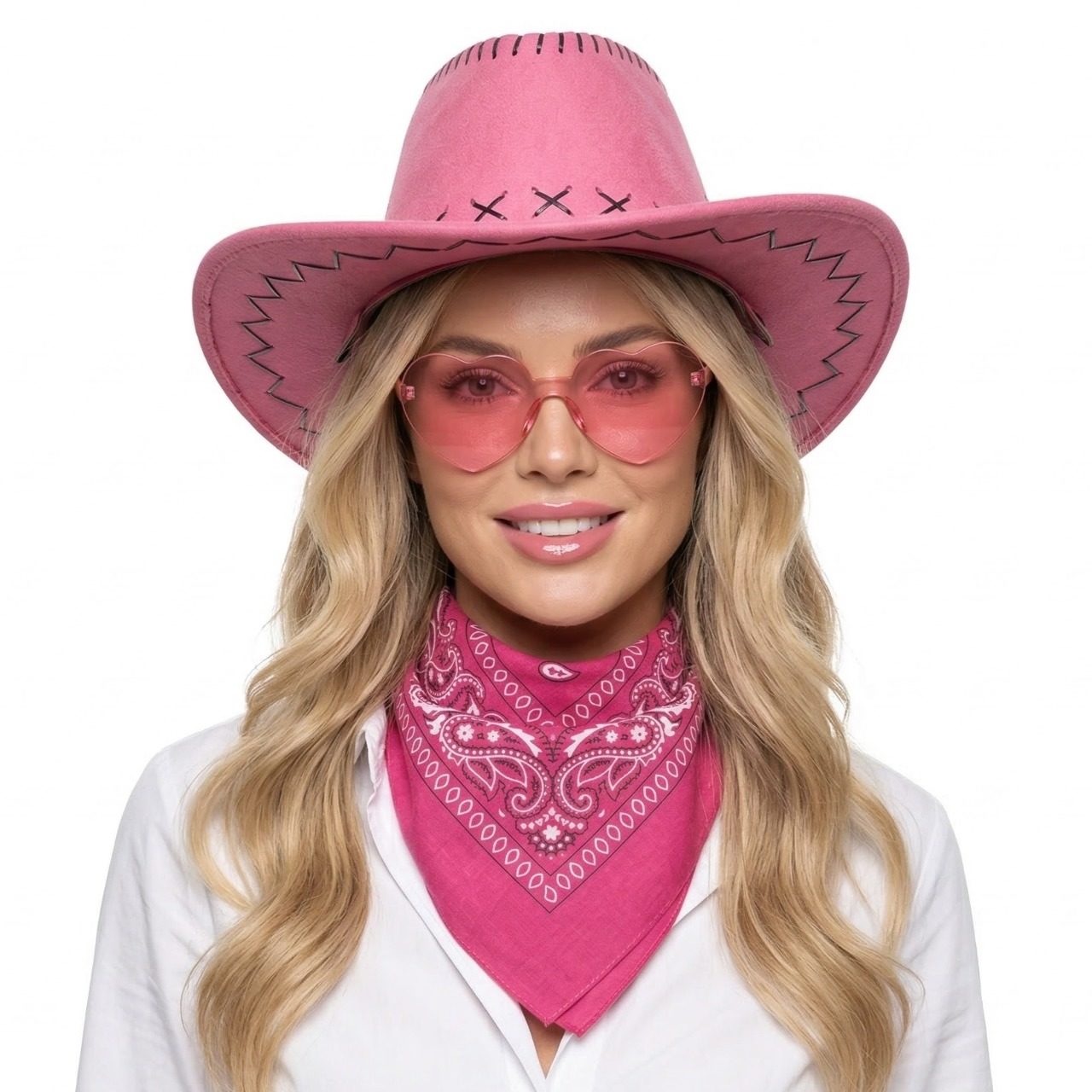 Rosaes Barbie-Cowgirl-Set