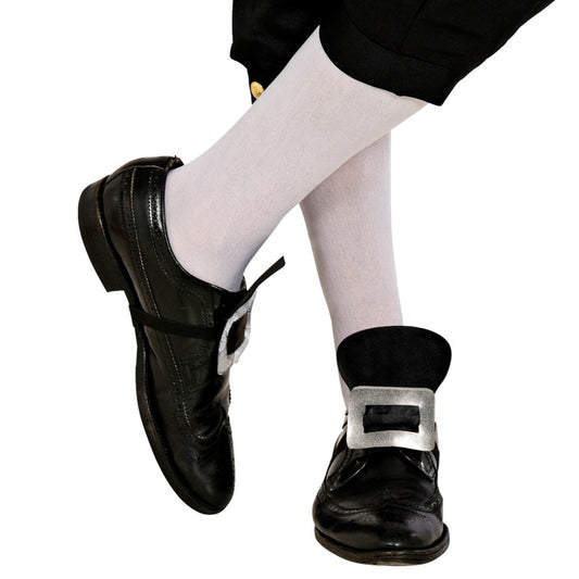 Silberne Schuhschnallen