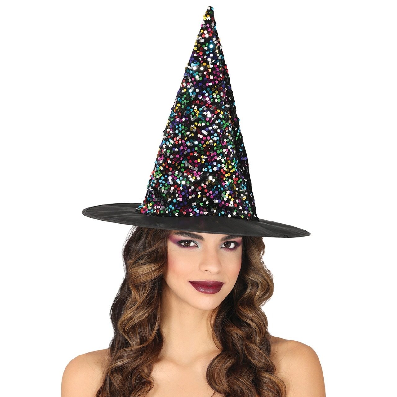 Glitzernder Hexenhut