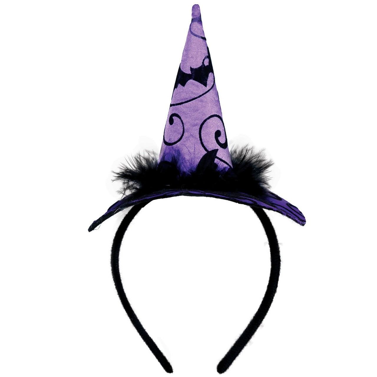 Schicker lila Hexenhut