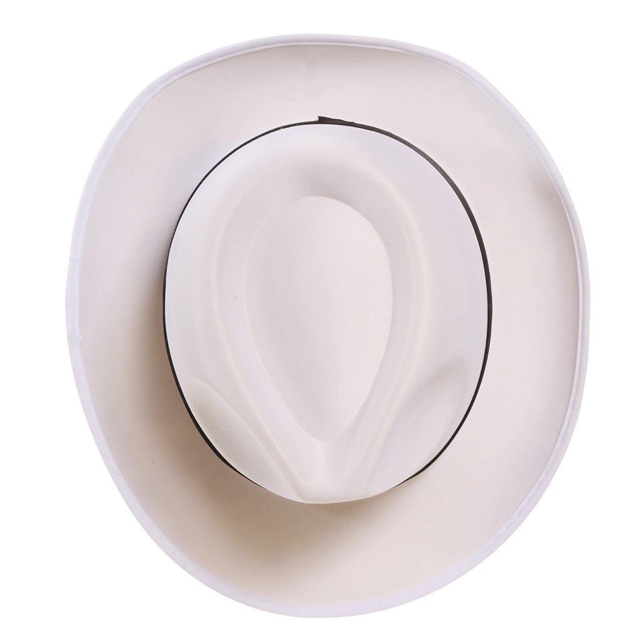 Gangsterhut weiß Deluxe