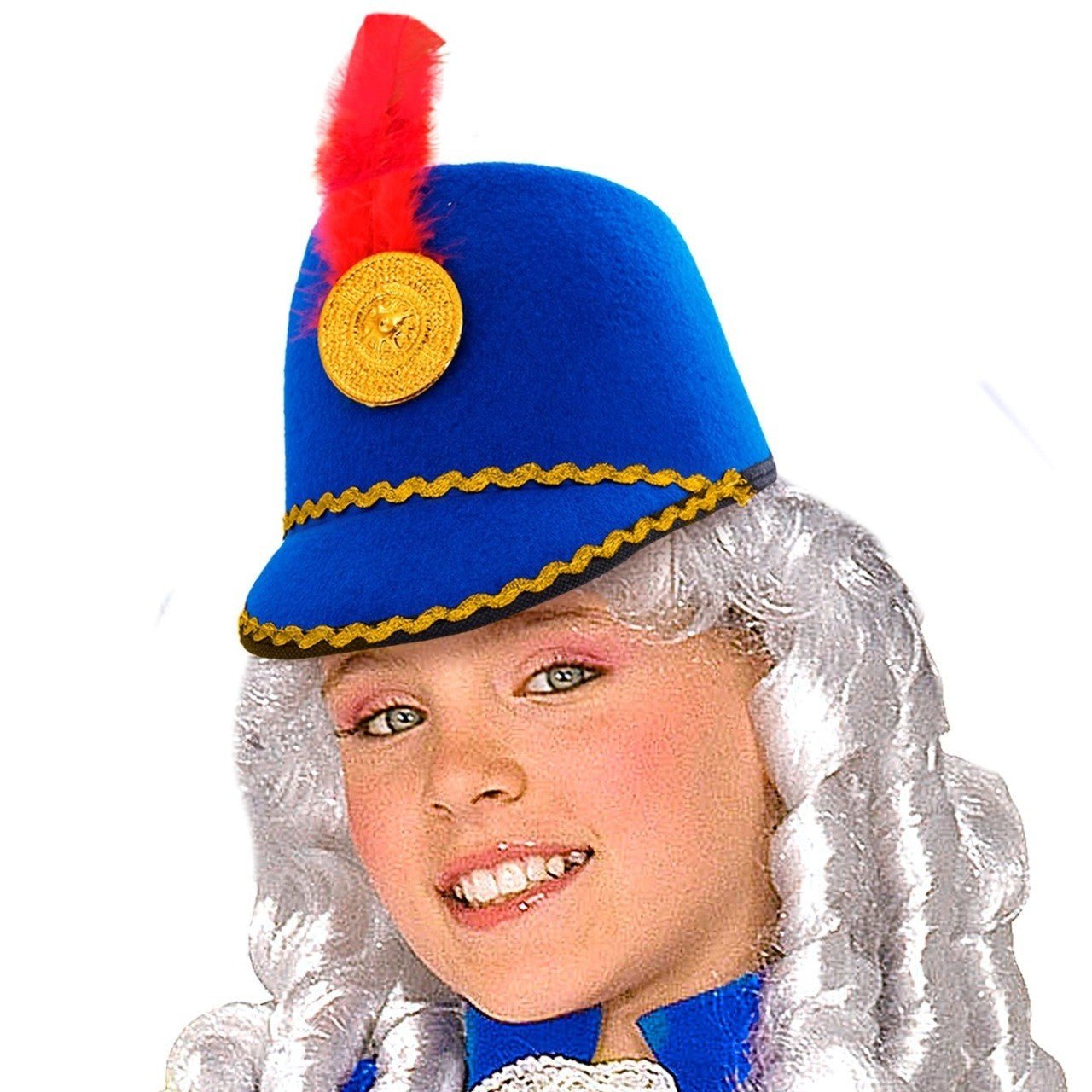 Majorettenhut blau