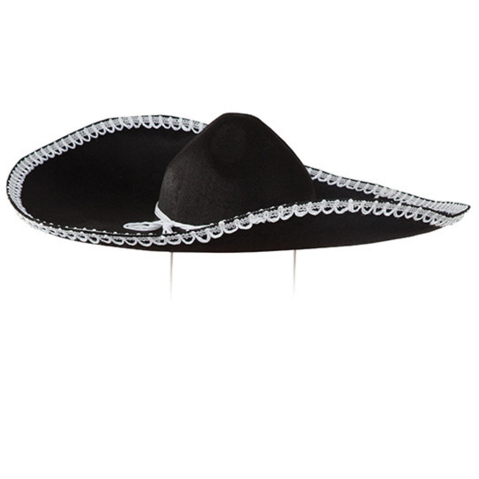 Schwarzer Mariachi-Hut
