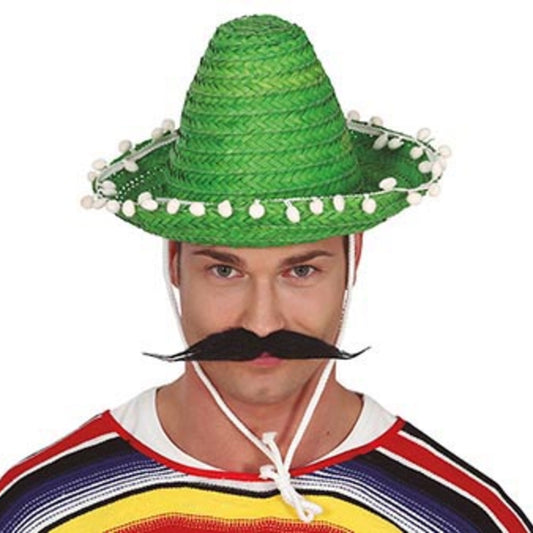 Kleiner, grüner Mexikanischer Sombrero