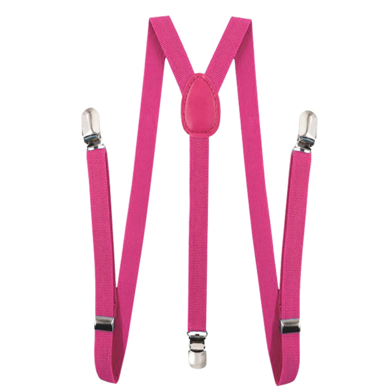 Fuchsiafarbene Hosenträger für Kinder