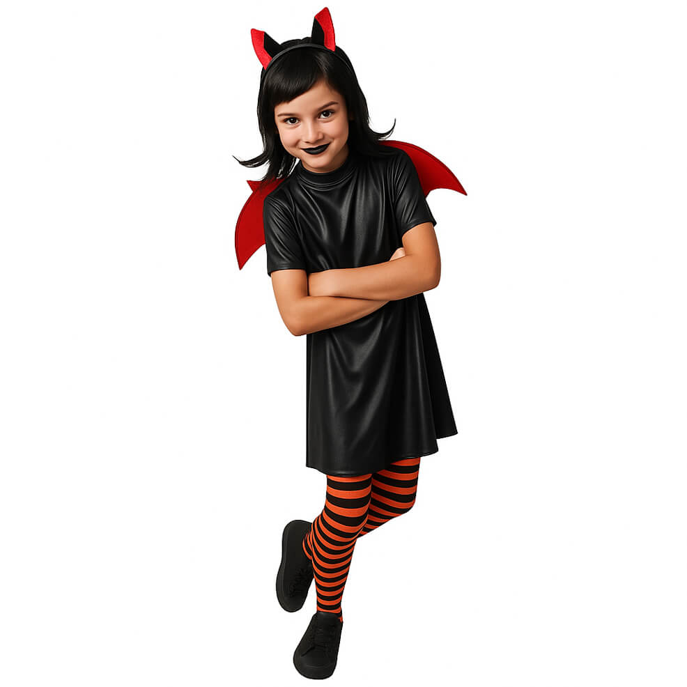 Vampirin-Mavis-Kostüm für Mädchen
