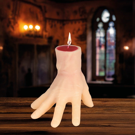Unheimliche Hand Kerze
