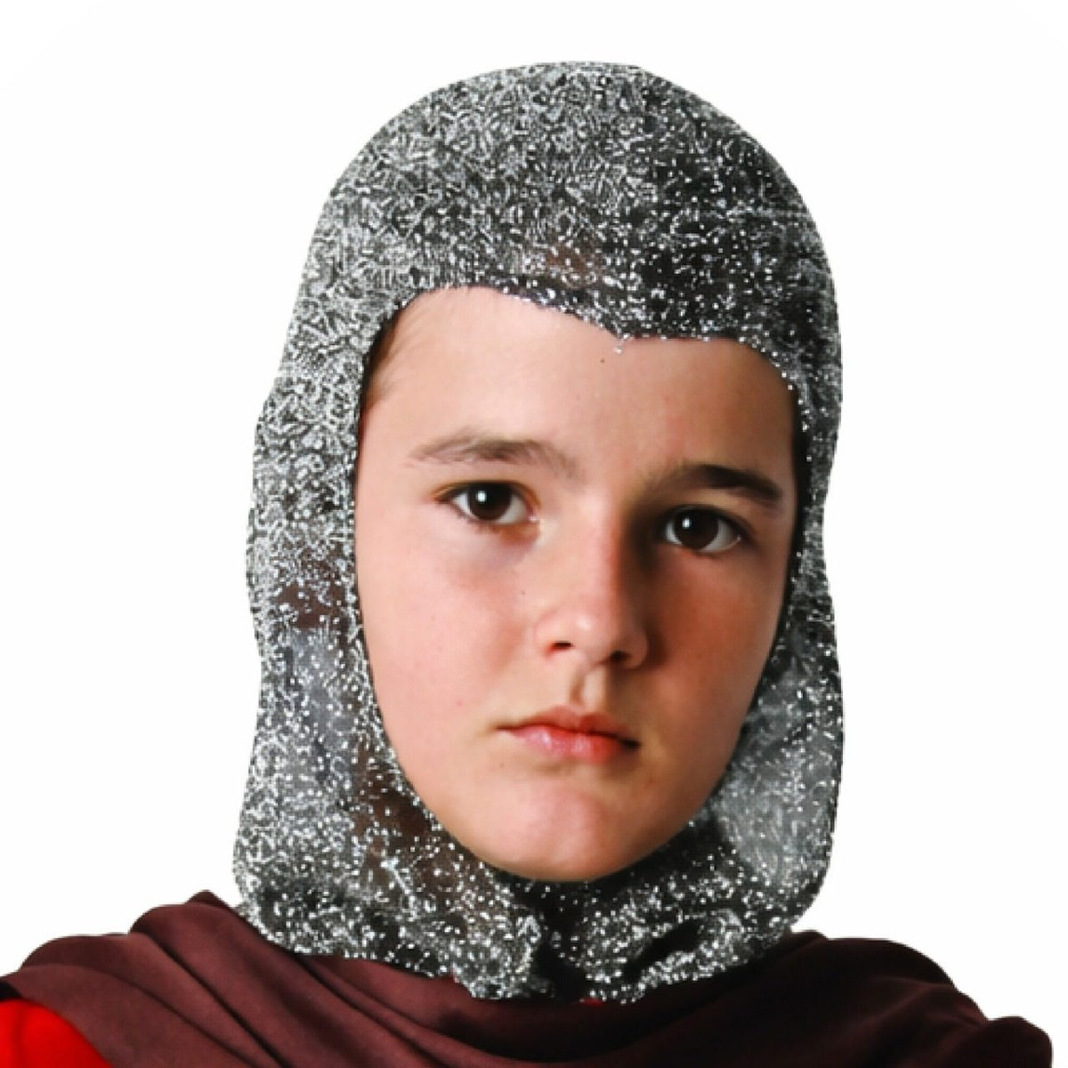 Mittelalterliche Eco-Kettenhaube für Kinder