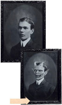 Horror Bild Teufel