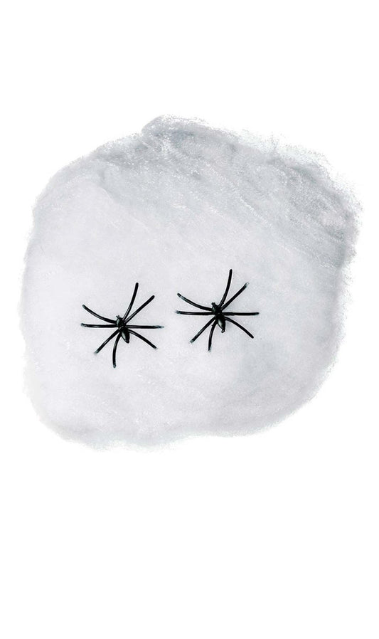 Spinnennetz 20 g Weiß