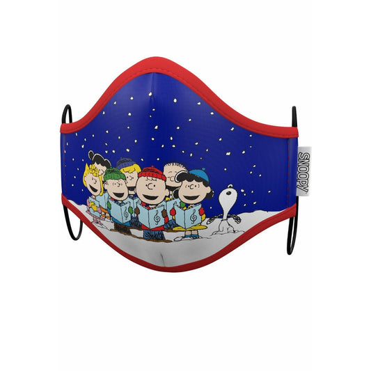 Pack 2 Mascarillas de Tela Snoopy™ Navidad adulto | Don Disfraz