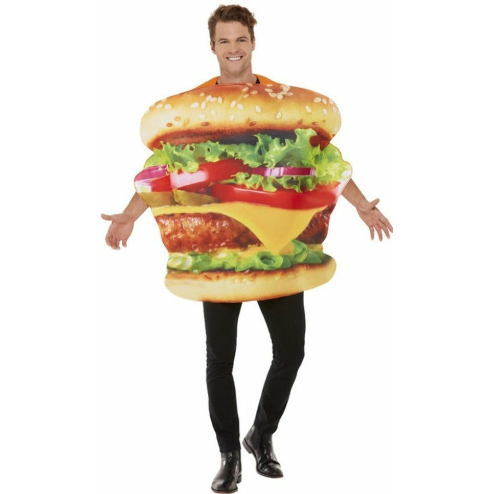 Disfraz de Hamburguesa Deluxe para adulto | Don Disfraz