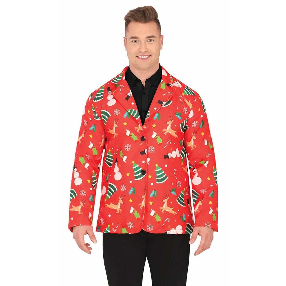 Chaqueta de Navidad Roja | Don Disfraz