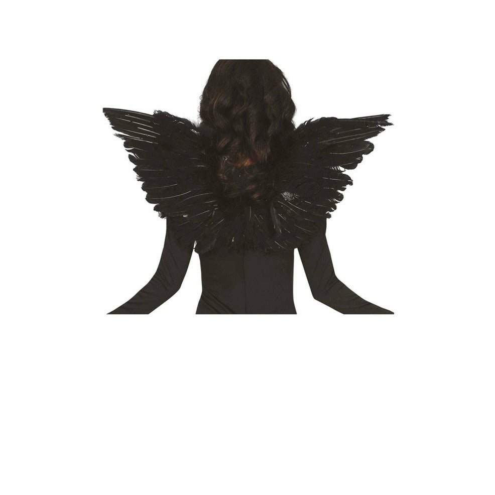 Alas Negras Eco Plumas | Don Disfraz