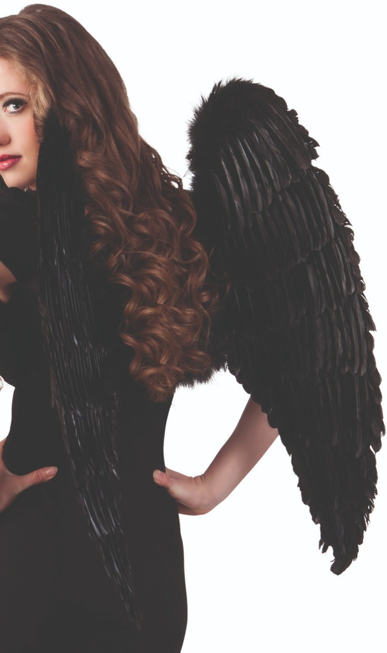 Große schwarze Flügel