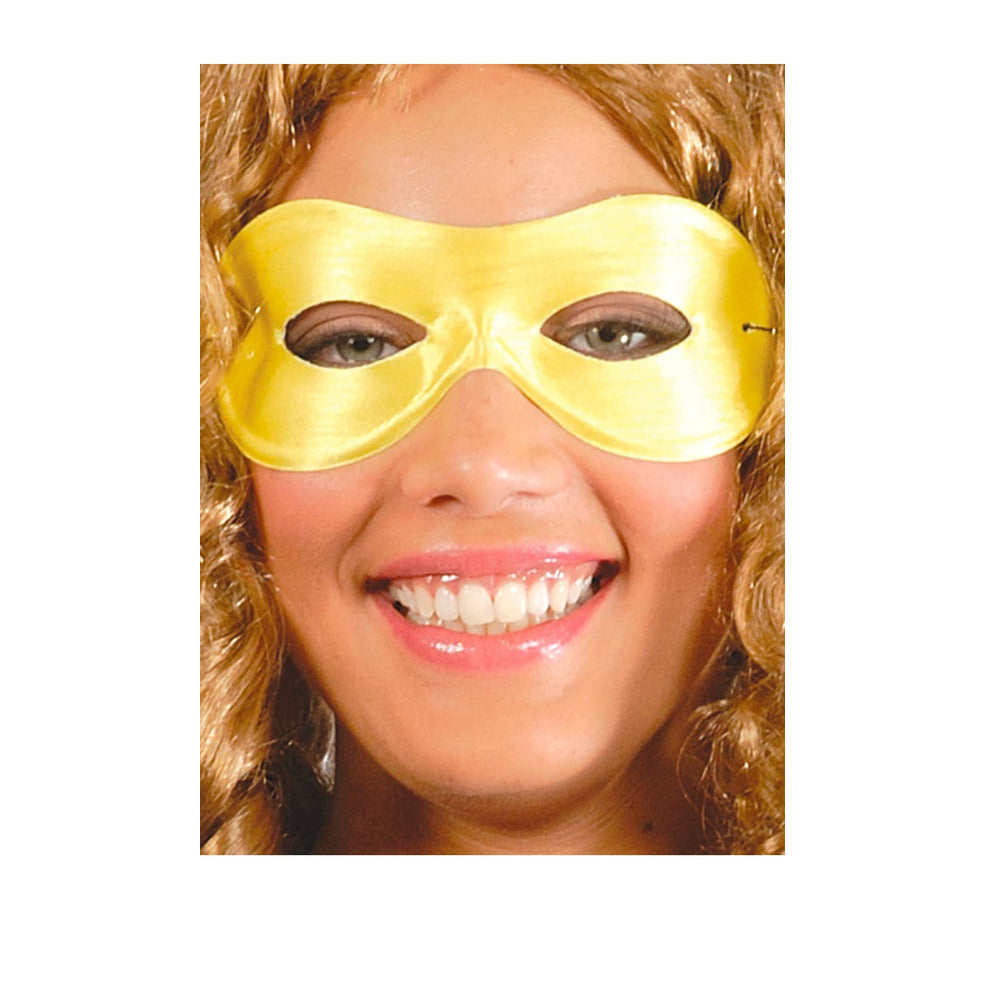 Antifaz Amarillo Eco | Don Disfraz