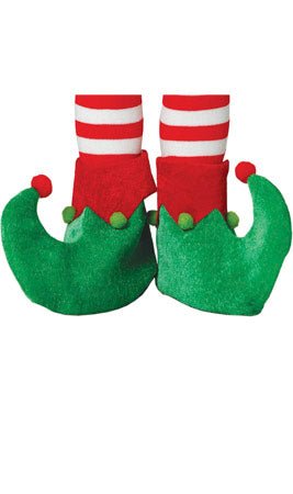 Elf Schuhe mit Pom Pom für Kinder
