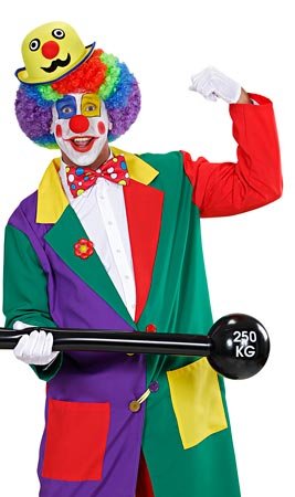 Aufblasbare Stange mit Gewichten