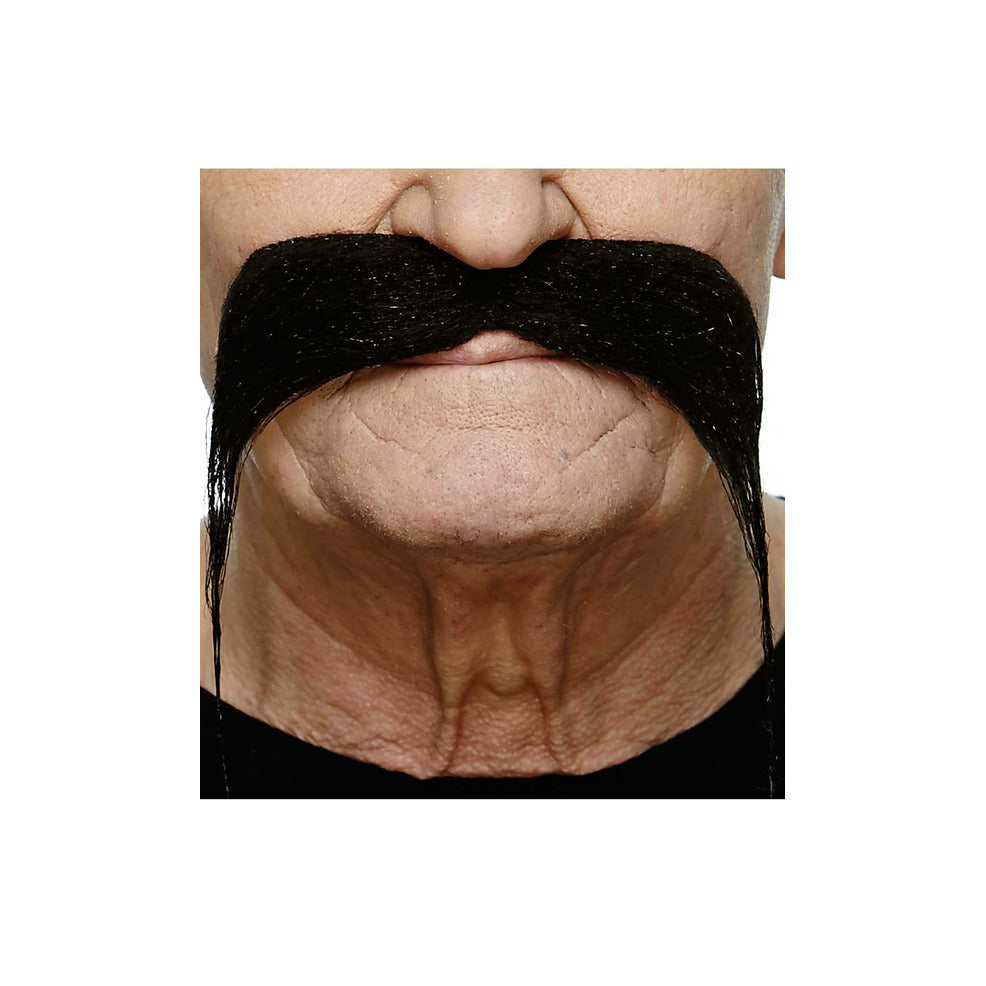 Bigote Negro Profesional 081-LH | Don Disfraz