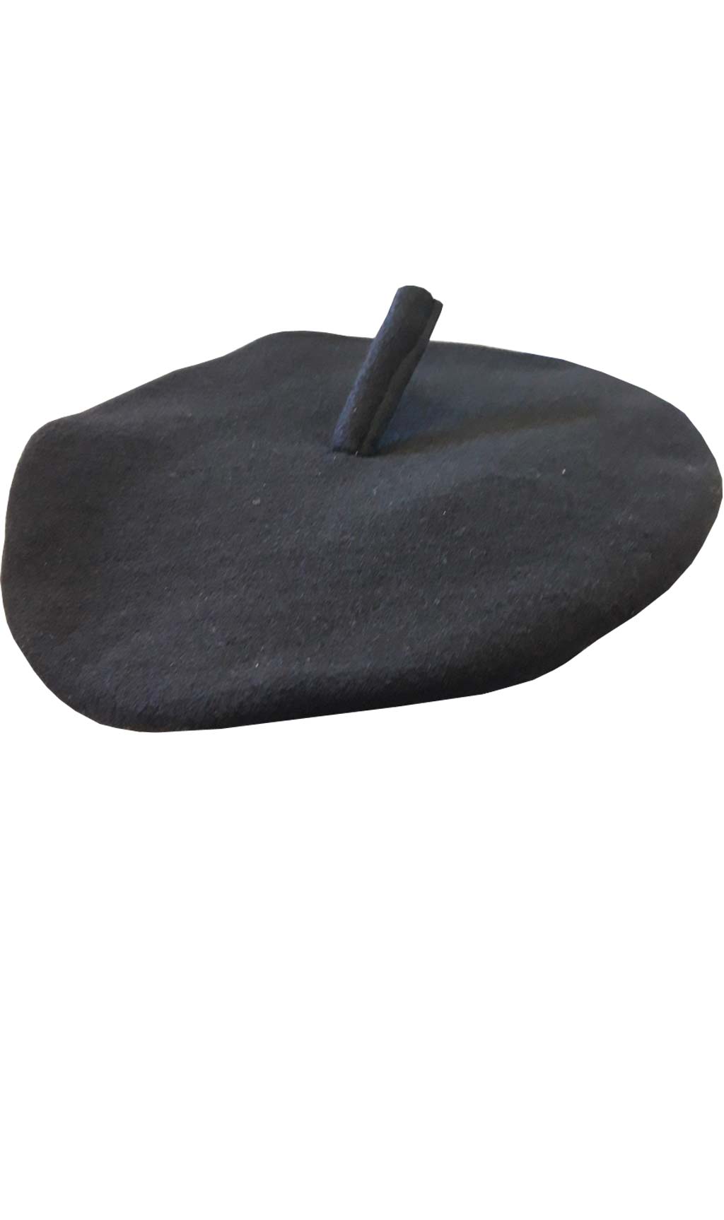 Baskenmütze Schwarz für Kinder