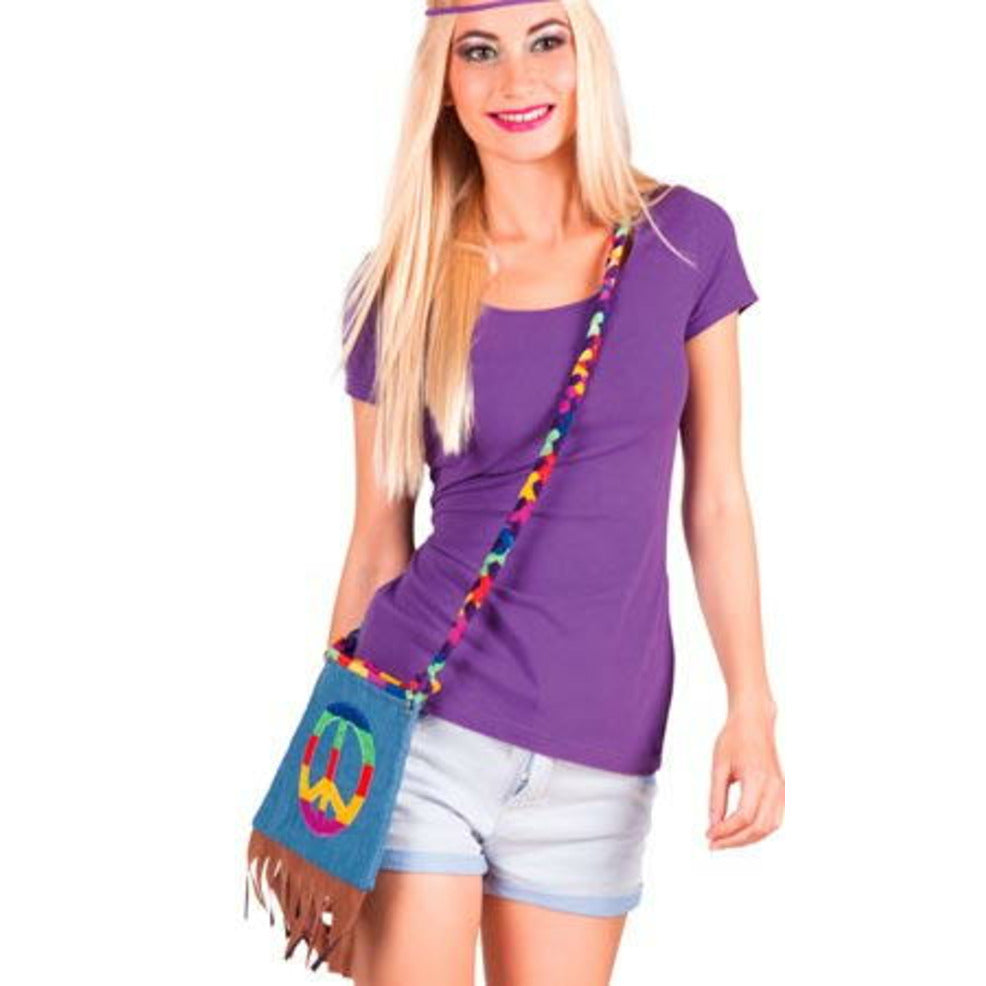 Bolso Hippie Multicolor | Don Disfraz