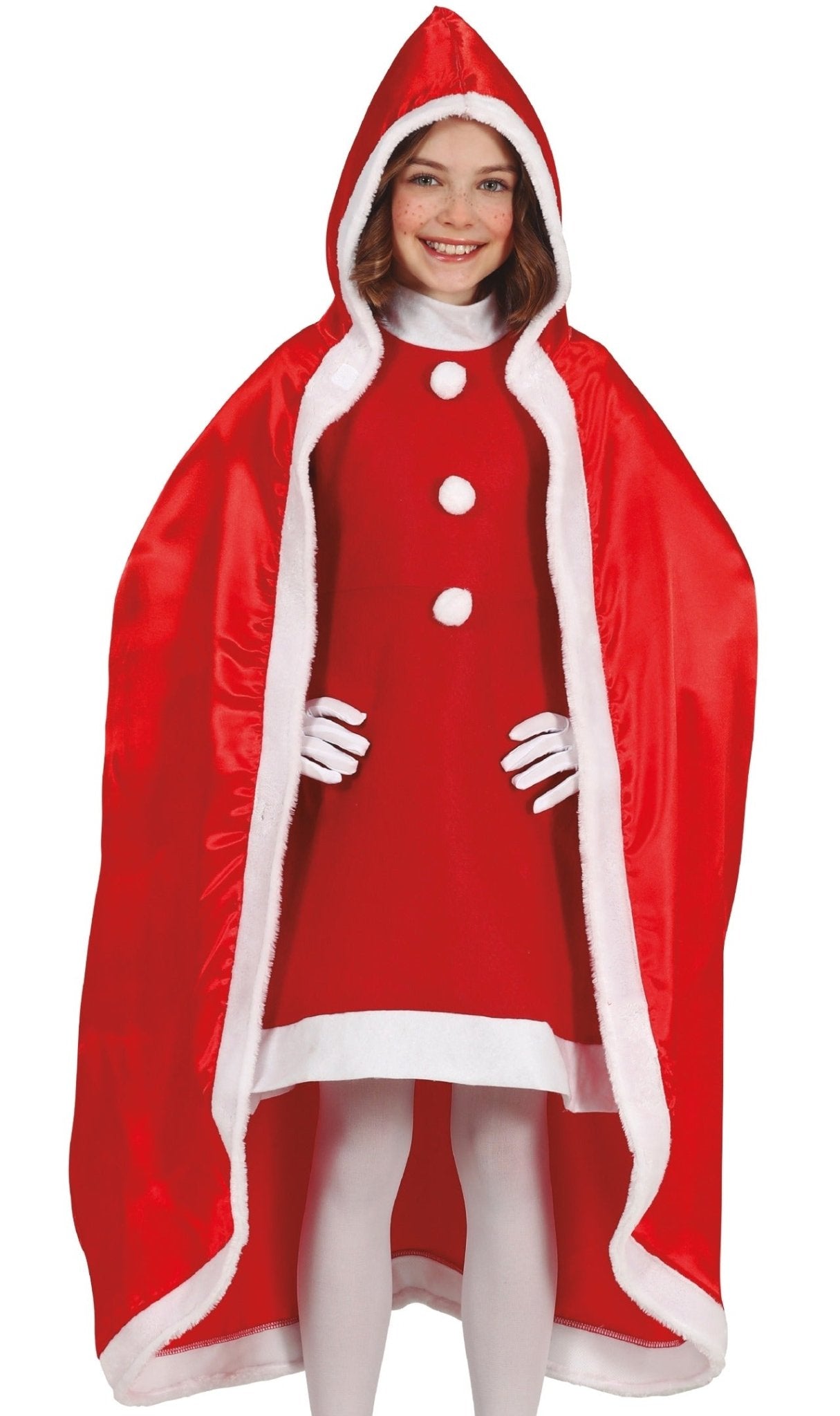 Umhang Weihnachtsmann für Kinder