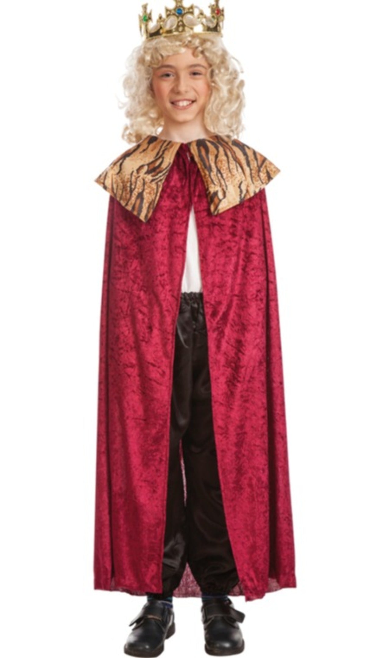 Umhang König Caspar für Kinder