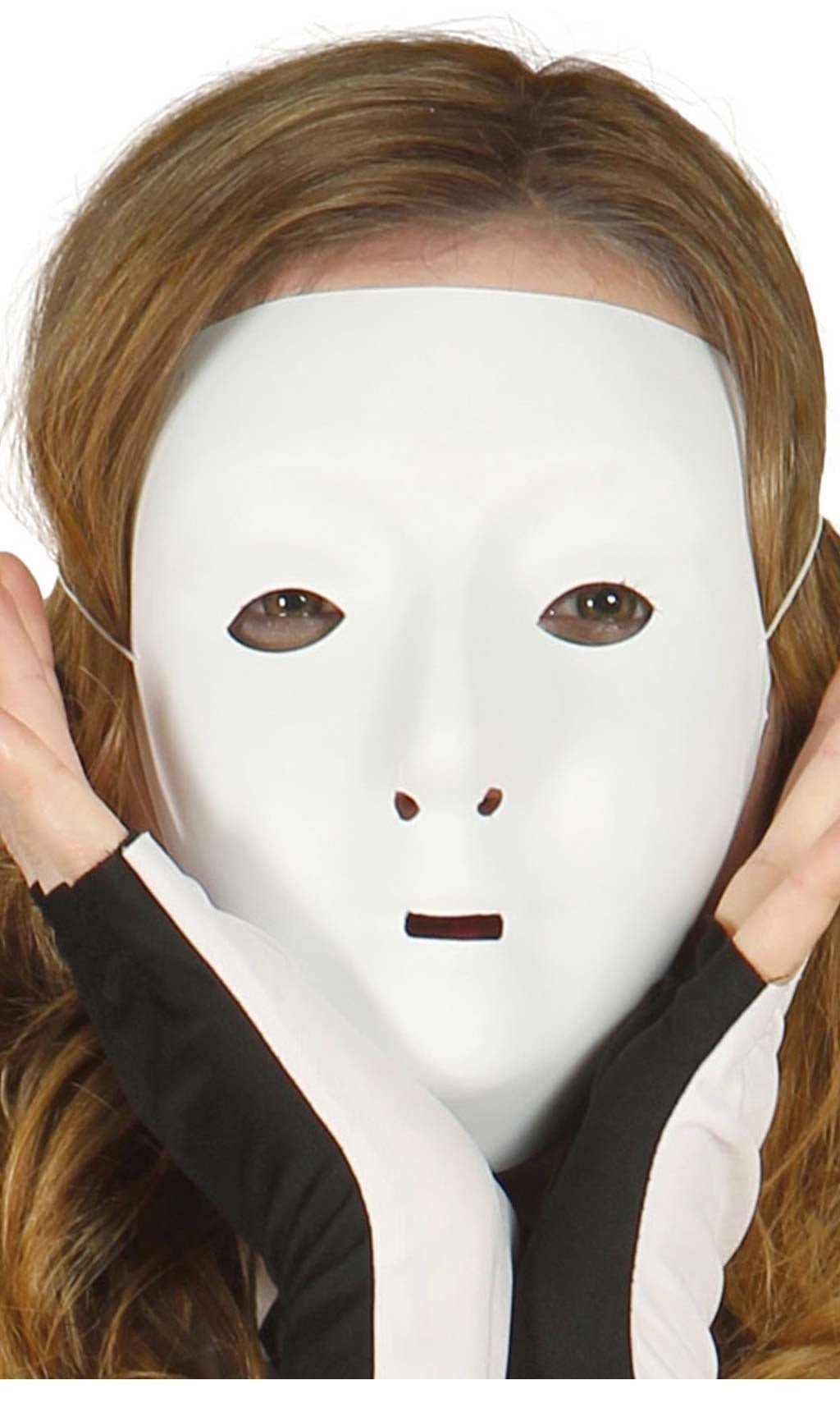 Kleine weiße Maske