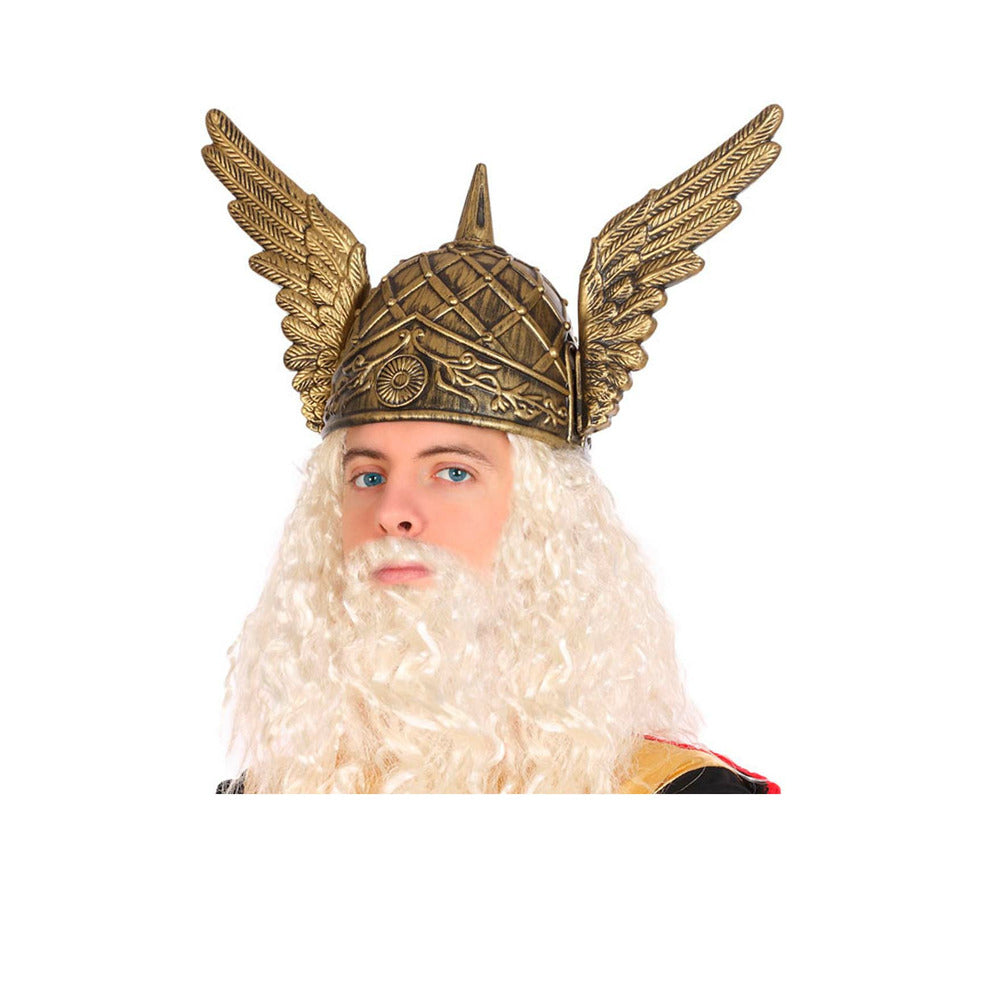 Casco de Guerrero Galo con Alas | Don Disfraz