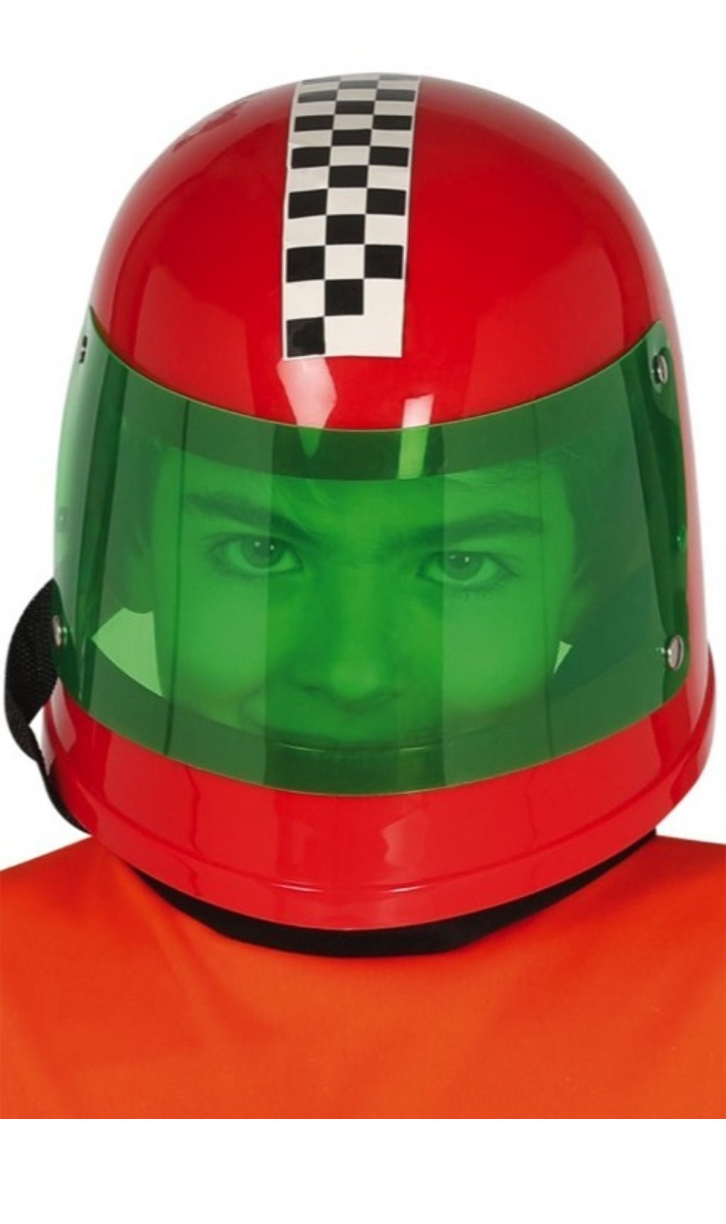 Roter Pilotenhelm für Kinder