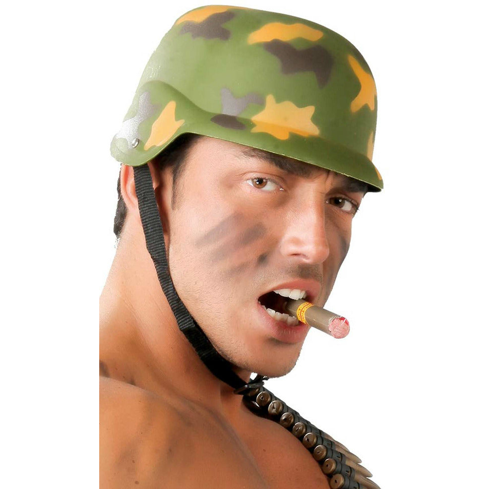 Casco Militar Camuflaje | Don Disfraz