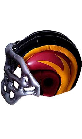 American Football Helm aufblasbar