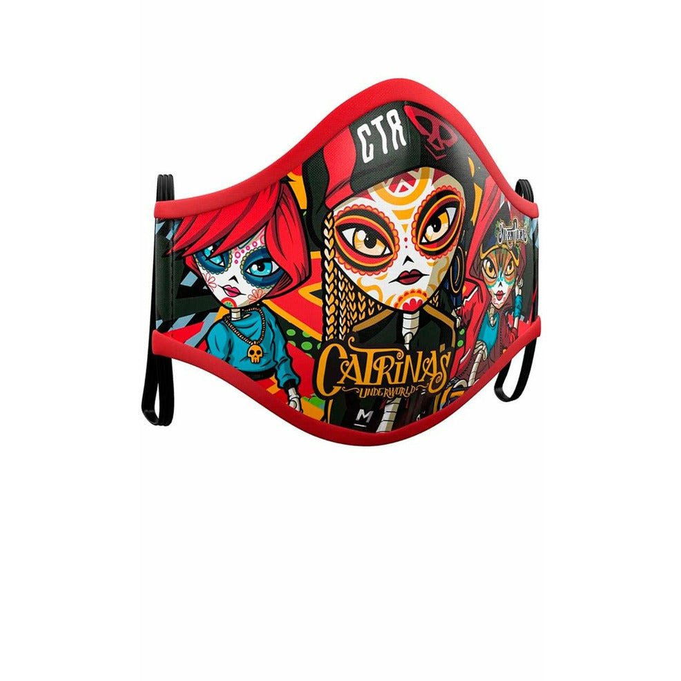 Pack 2 Mascarillas de Tela Catrinas™ infantil | Don Disfraz