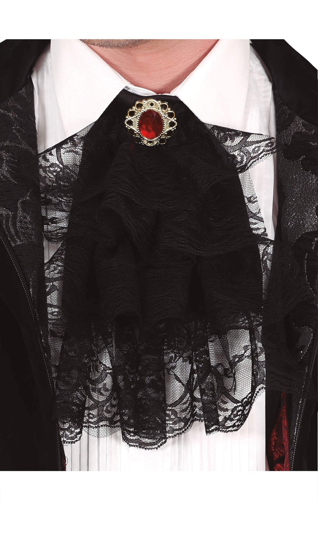 Jabot schwarz