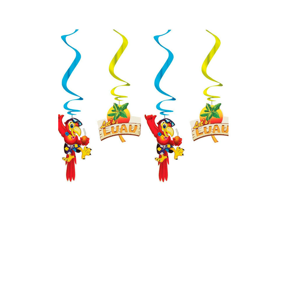 Colgantes Luau Papagayos | Don Disfraz
