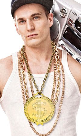 Halskette Dollar Medaille